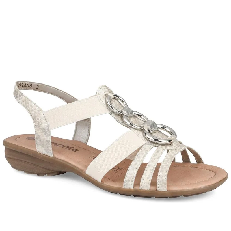 Remonte Leather Elastic Fit Sandals - DRS43513 / 329 371