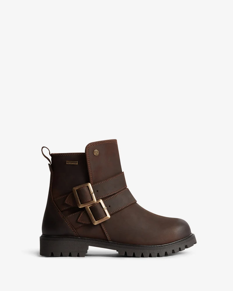 Hunter Ness Damen-Ankle-Boots | Schokoladenbraun