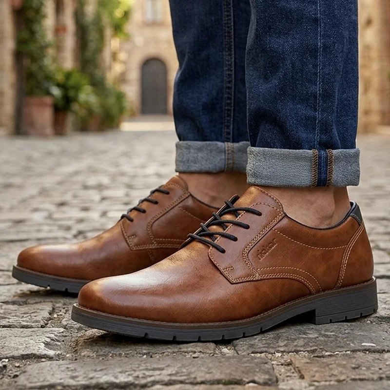 Rieker Lightweight Smart Shoes - RKR44511 / 329 912 - Tan