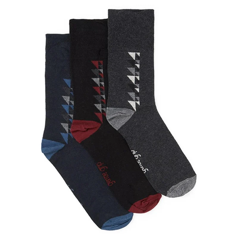 Soft Top Socks - DAVJA27007 / 313 223 - Black Multi