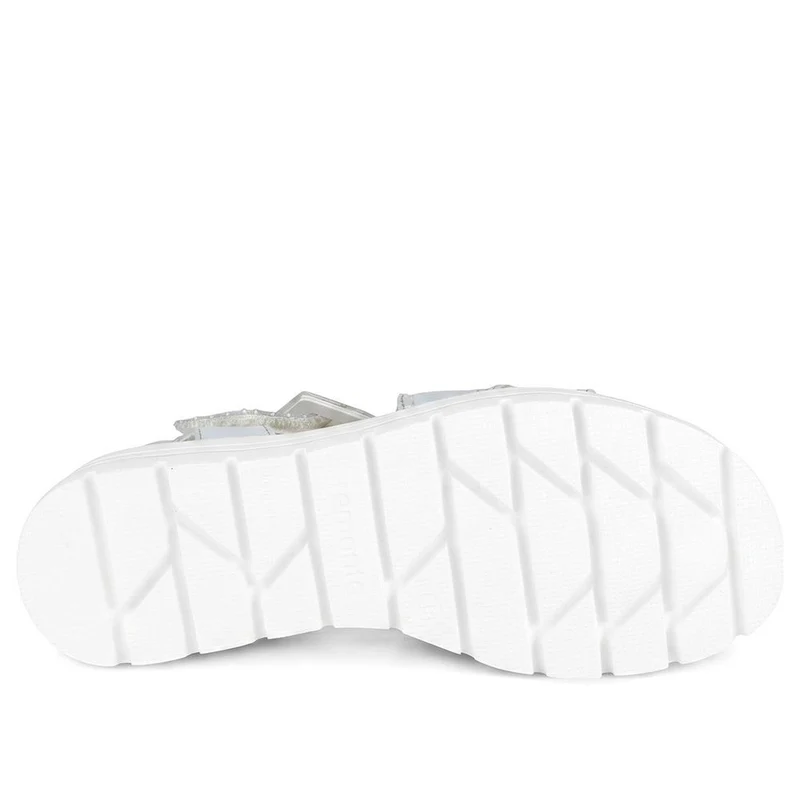 Remonte Cross Strap Wedge Sandals - RKR43066 / 330 543 - Light Blue