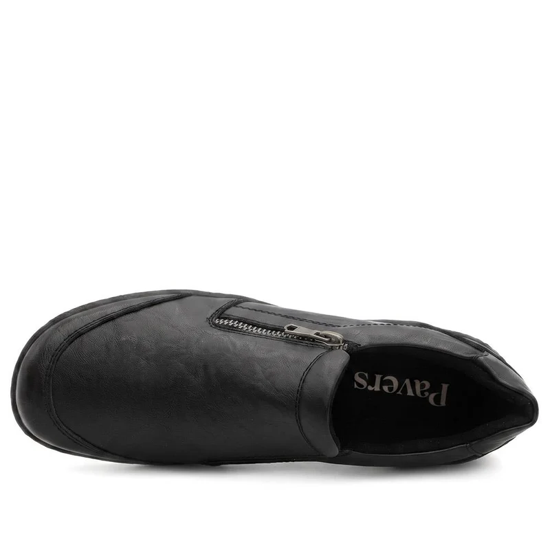 Smart Zip Closure Shoes - WBINS44025 / 329 763 - Black