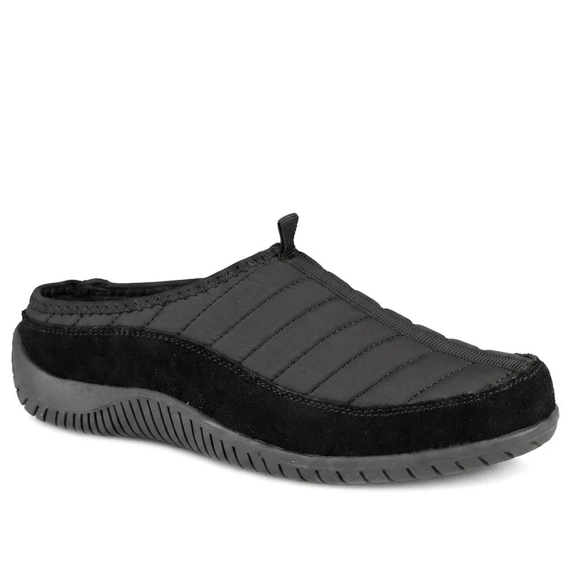 Wide Fit Leather Chunky Sole Clogs - BRK44006 / 329 755