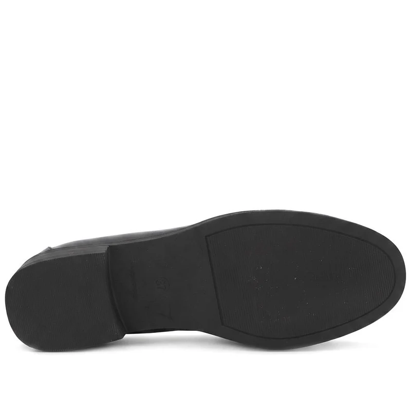 Smart Block Heel Loafers - WBINS44015 / 329 754 - Black Patent