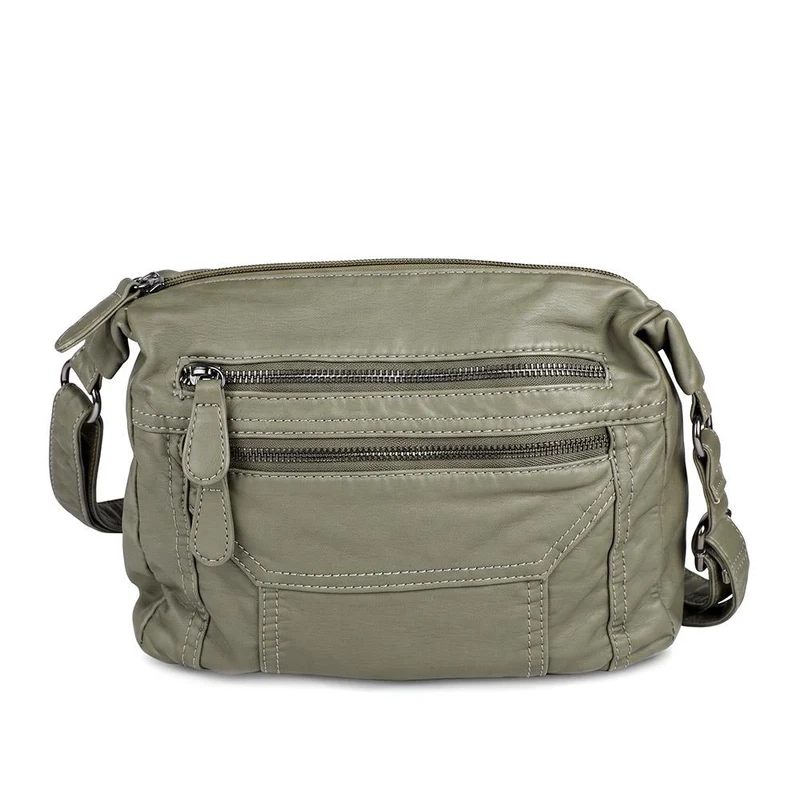 Zip-Close Shoulder Bag - WAHT40007 / 325 839