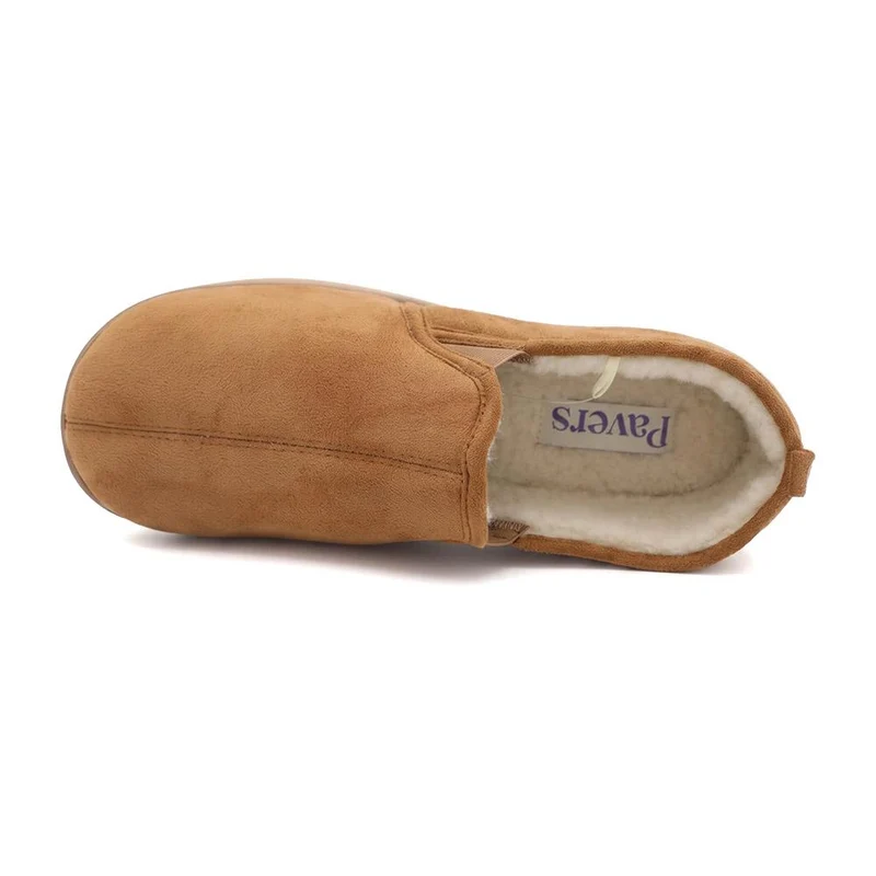 Comfy Antibacterial Slippers - QING34011 / 320 876 - Tan