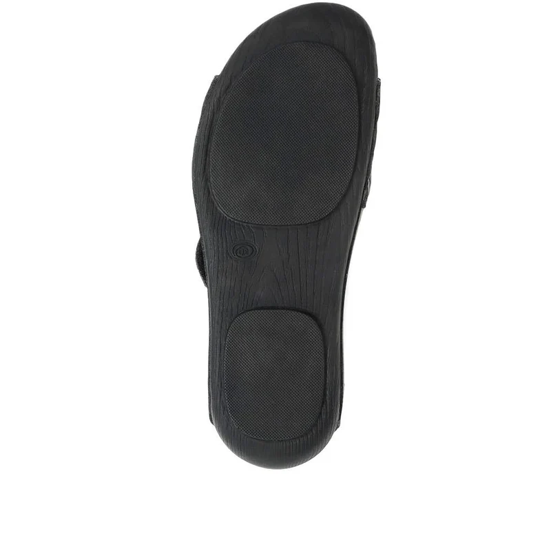Adjustable Mules - MUYA31011 / 317 801 - Black