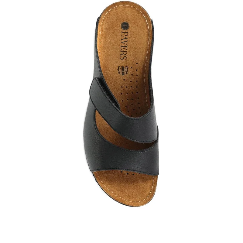 Adjustable Mules - MUYA31011 / 317 801 - Black