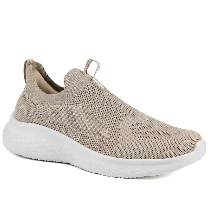Wide Fit Memory Foam Slip On Trainers - BRK43041 / 329 070