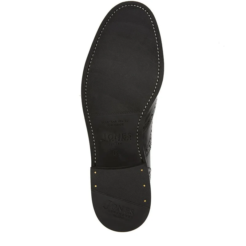 Braxton Leather Brogues - BRAXTON / 326 034 - Black