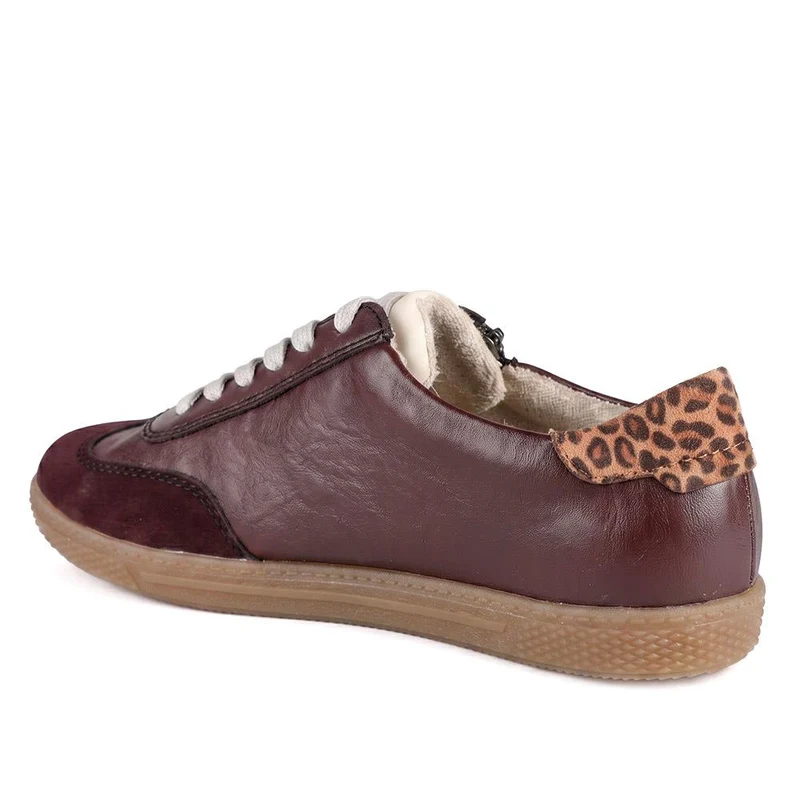 Extra-Cushioned Dual-Fastening Trainers - RKR41511 / 326 827 - Burgundy
