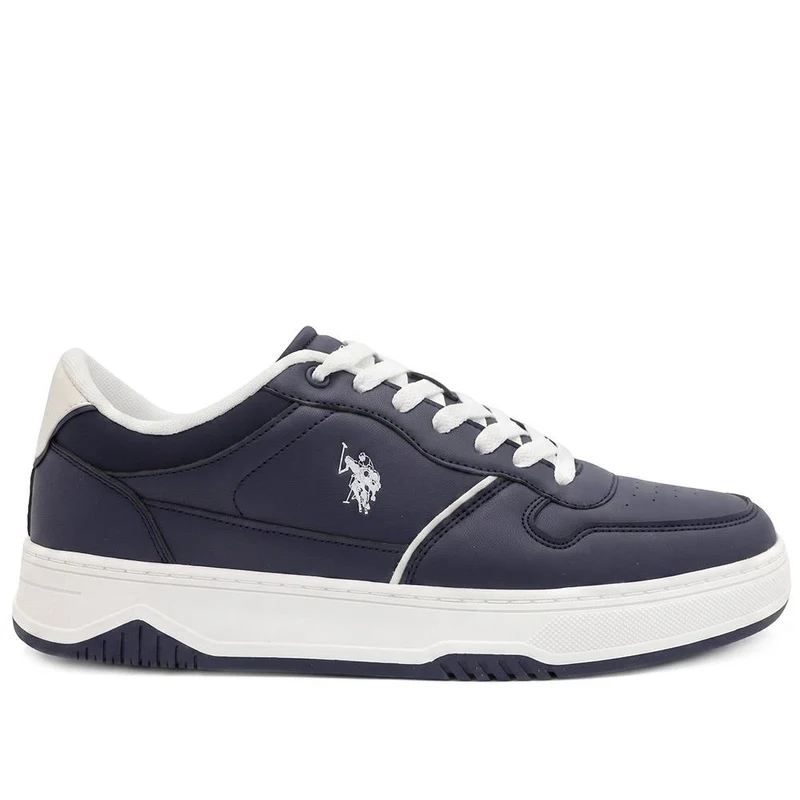 US Polo Assn Low Top Lace Up Trainers - USPOL43009 / 330 482 - Navy