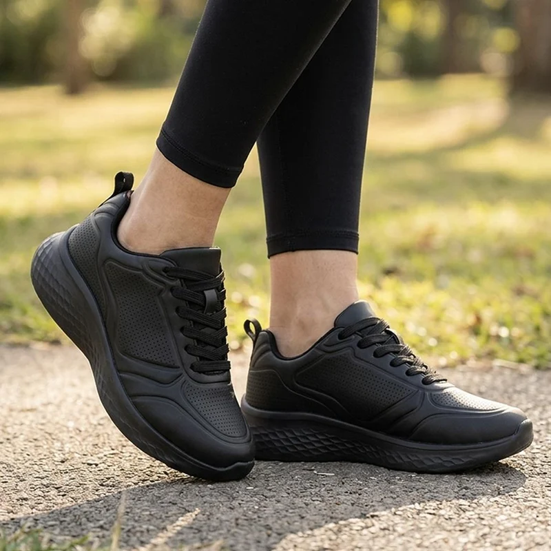 Memory Foam Lightweight Trainers - BRK44007 / 329 744 - Black