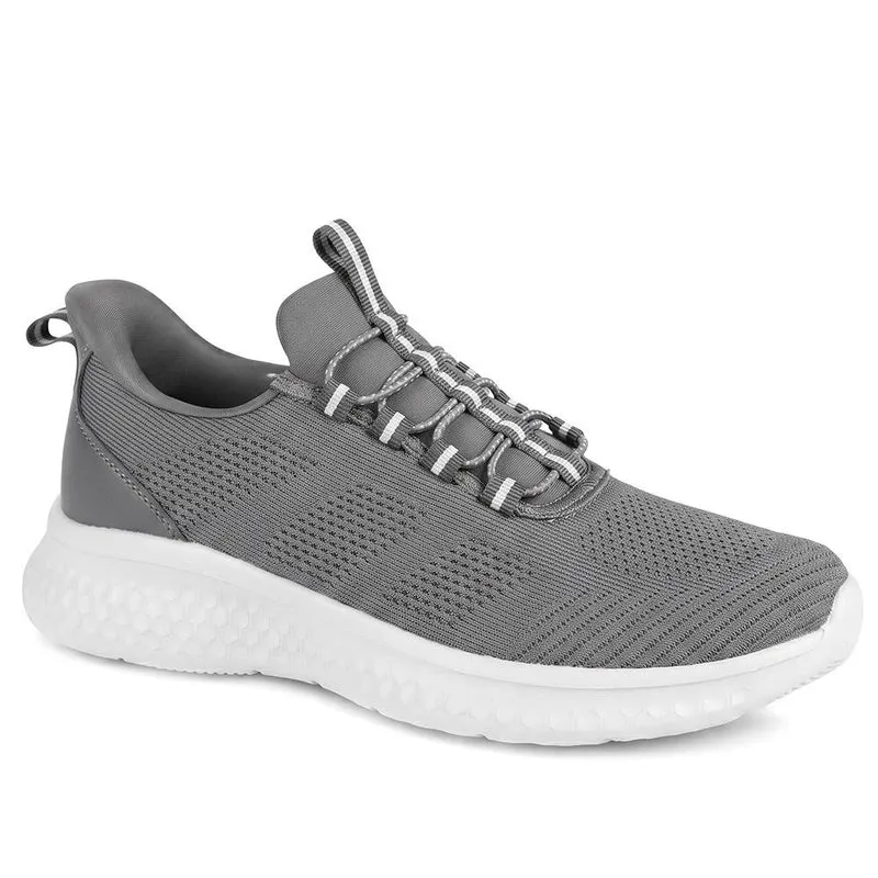Easy Step In Lightweight Memory Foam Trainers - BRK44022 / 329 839 - Grey