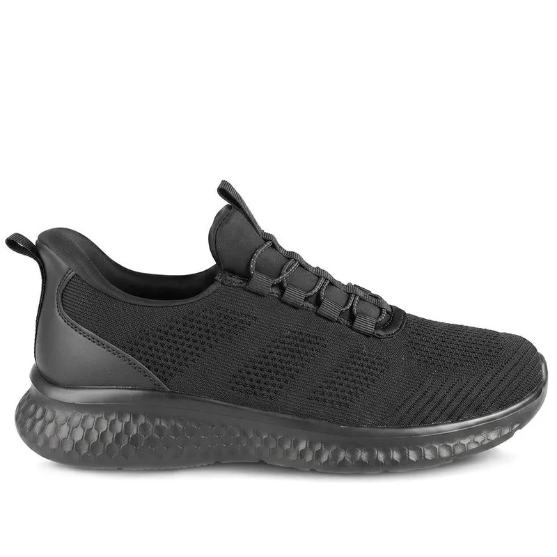 Easy Step In Lightweight Memory Foam Trainers - BRK44022 / 329 839 - Black