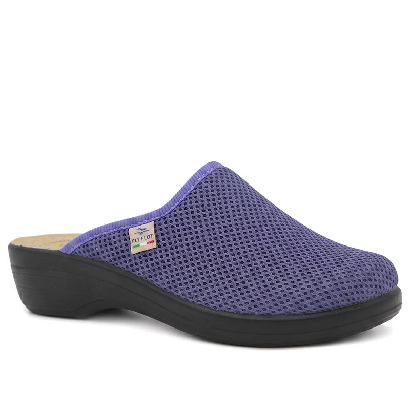 Fly Flot Breathable Daily Mules - FLY44022 / 329 642 - Purple-Black
