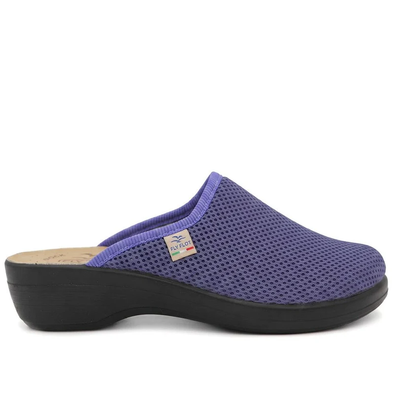 Fly Flot Breathable Daily Mules - FLY44022 / 329 642 - Purple-Black