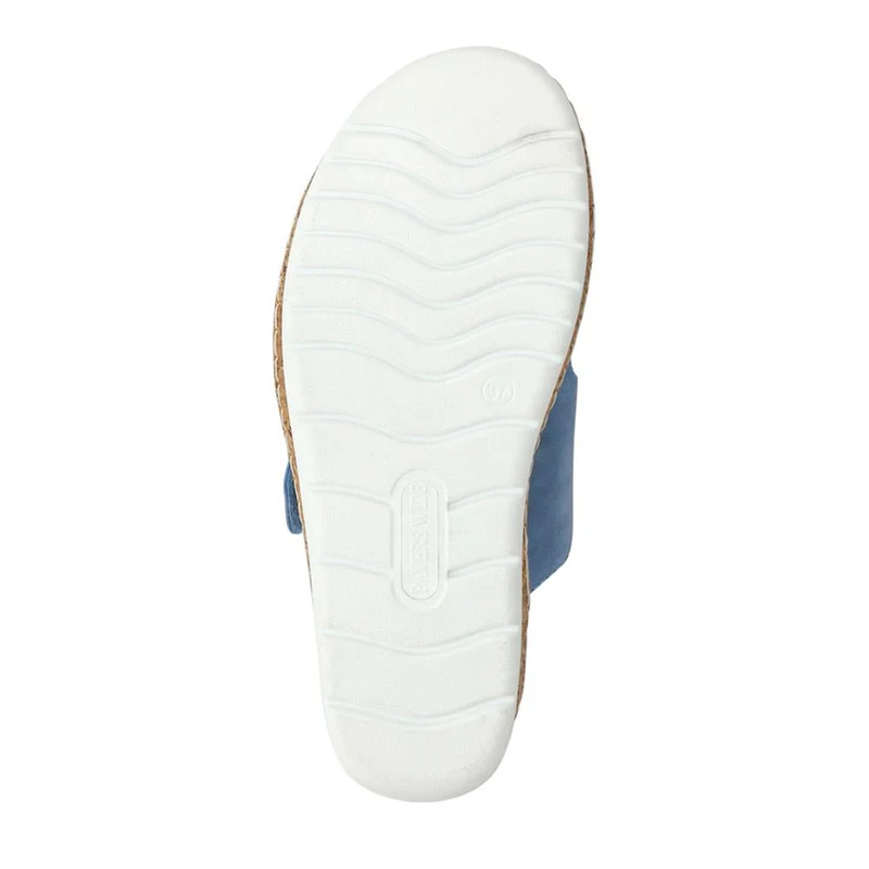 Wide Fit Dual-Fasten Mules - WBINS41103 / 327 398 - Blue
