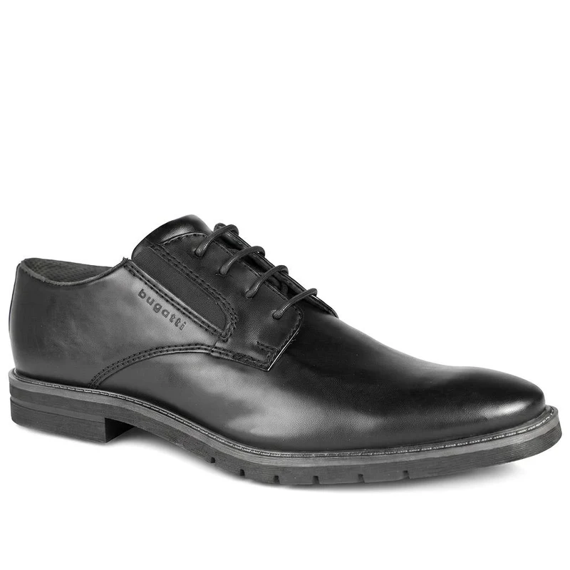 Bugatti Wide Fit Leather Smart Lace Up Shoes - BUG44507 / 329 638