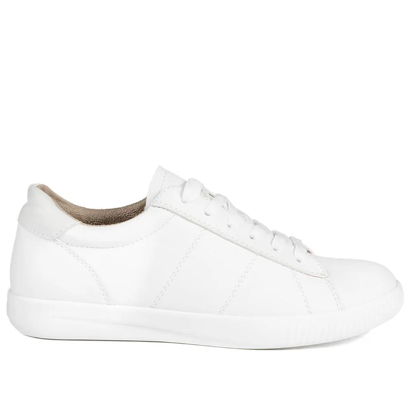 Casual Lace Up Platform Trainers - WBINS43017 / 329 059 - White