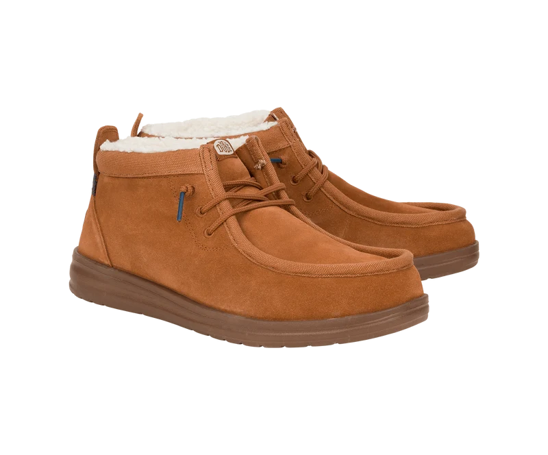 Hey Dude Wally Mid GripR Warmth Mokassin-Stiefel für Herren | Braun
