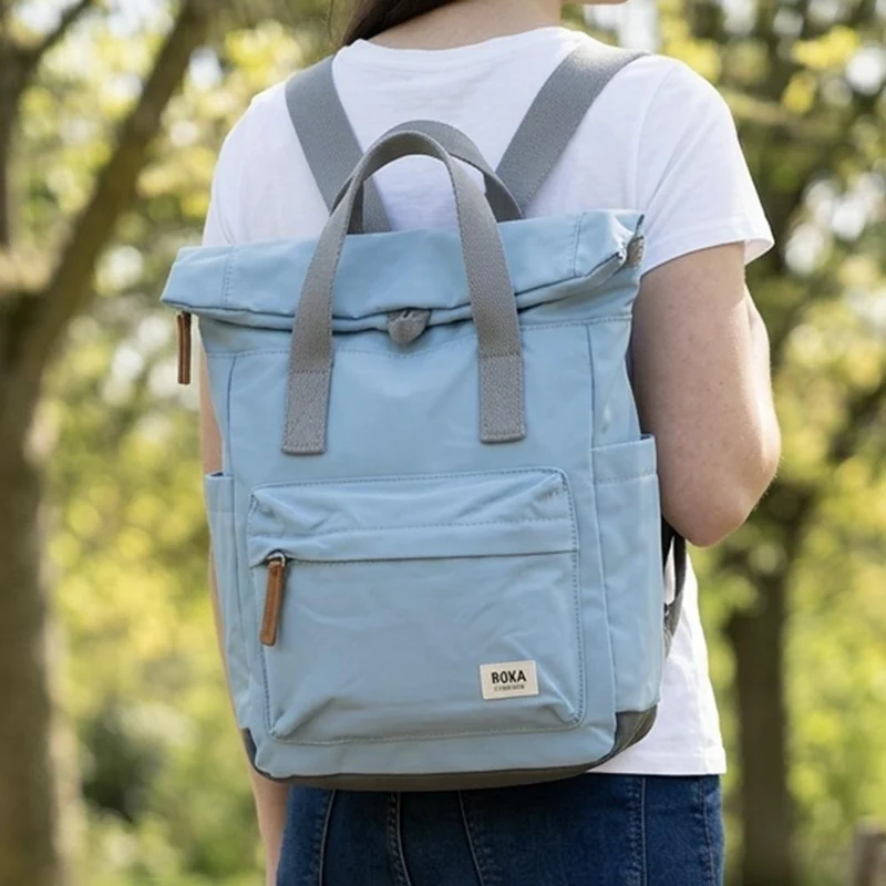 Roka Canfield Roll Top Backpack - ROKA44007 / 330 526 - Light Blue