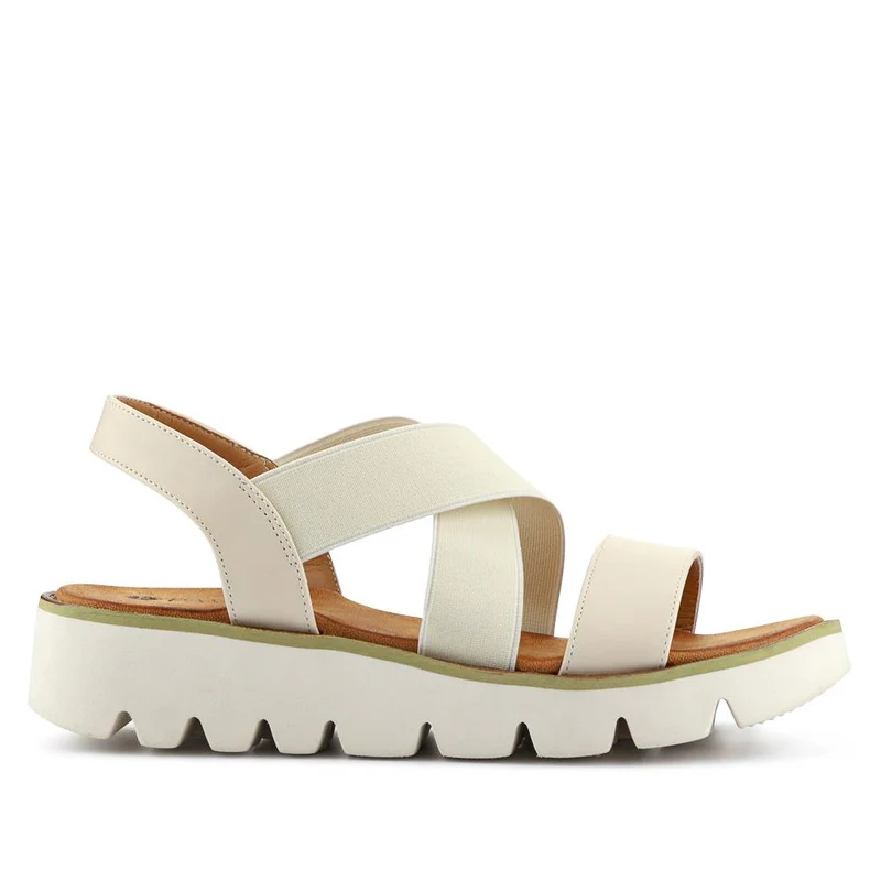 Slip On Chunky Sandals - BAIZH39011 / 325 194 - Beige