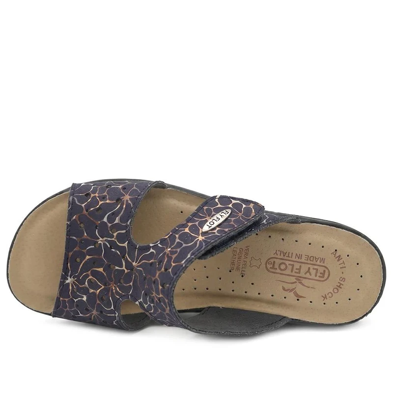 Fly Flot Adjustable Fit Mule Sandals - FLY43016 / 328 652 - Blue