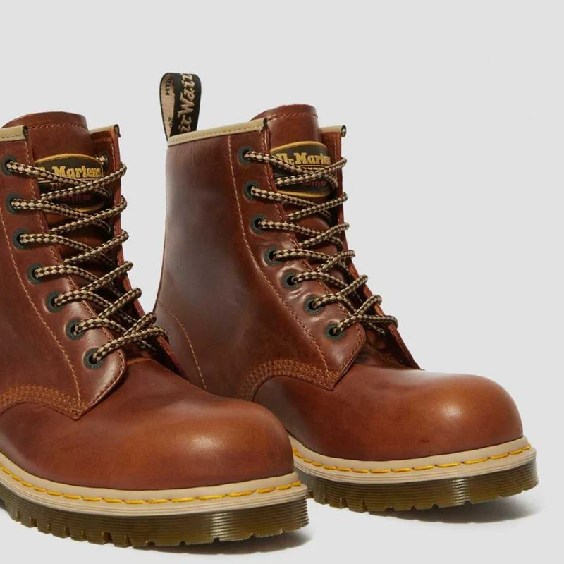 Dr Martens Herren Icon Arbeitsstiefel – Hellbraun