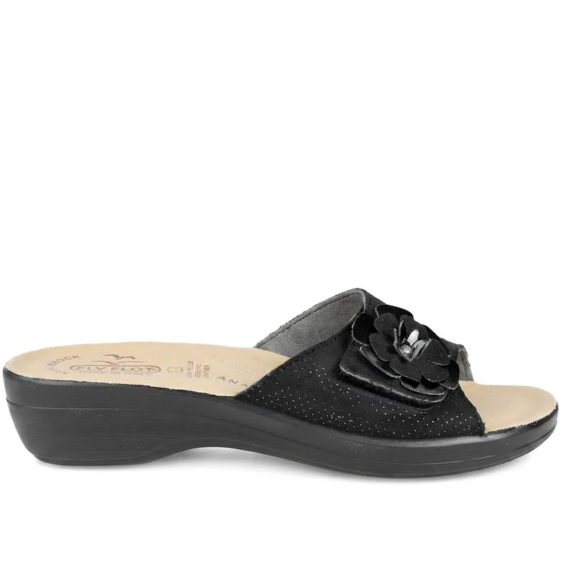 Fly Flot Mule Sandals - FLY43017 / 328 654 - Black