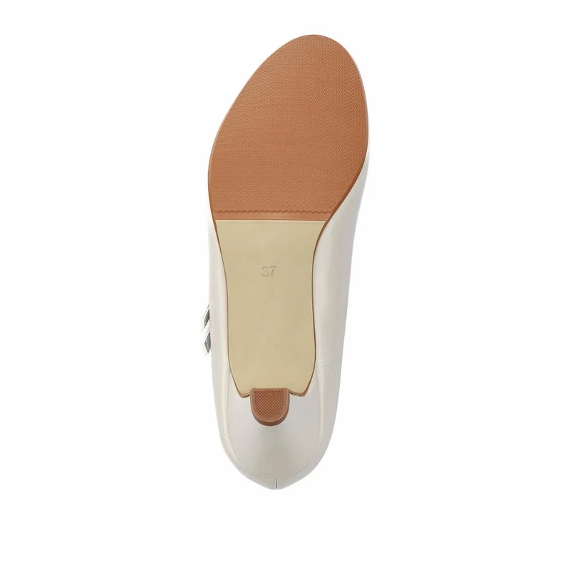 Heeled Mary Janes - AMITY39003 / 325 107 - Cream