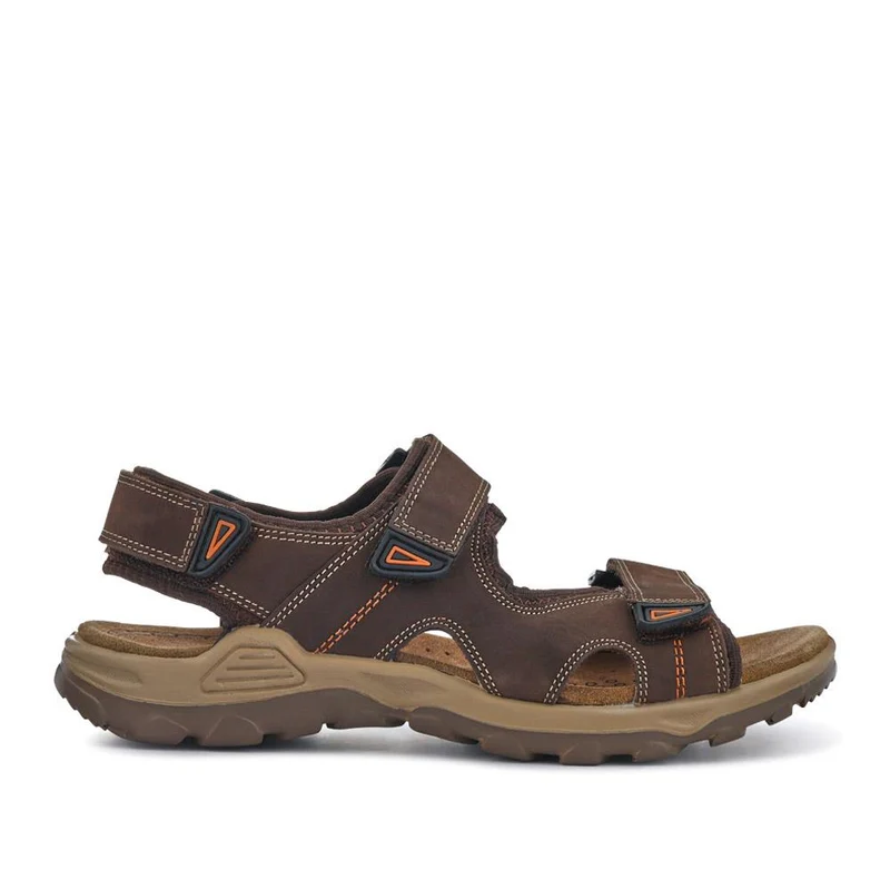 Casual Dual Touch-Fasten Sandals - DDIN41008 / 327 396 - Brown