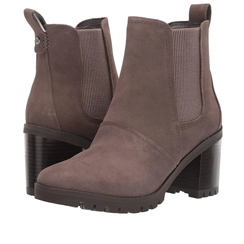 UGG Damen Hazel Chelsea Stiefel - Maulwurf