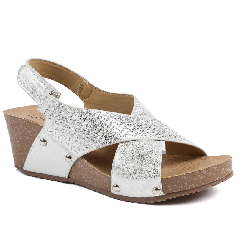 Bellissimo Wide Fit Slingback Sandals - BELBAIZH43027 / 329 115