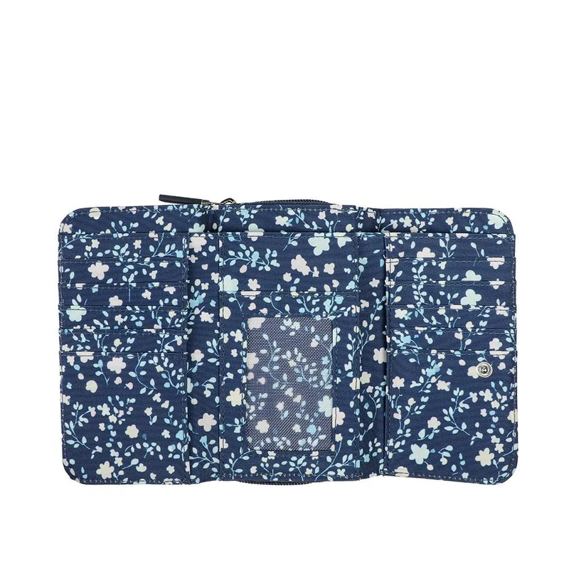 Tri-Fold Purse - SMIT37005 / 323 860 - Navy Floral