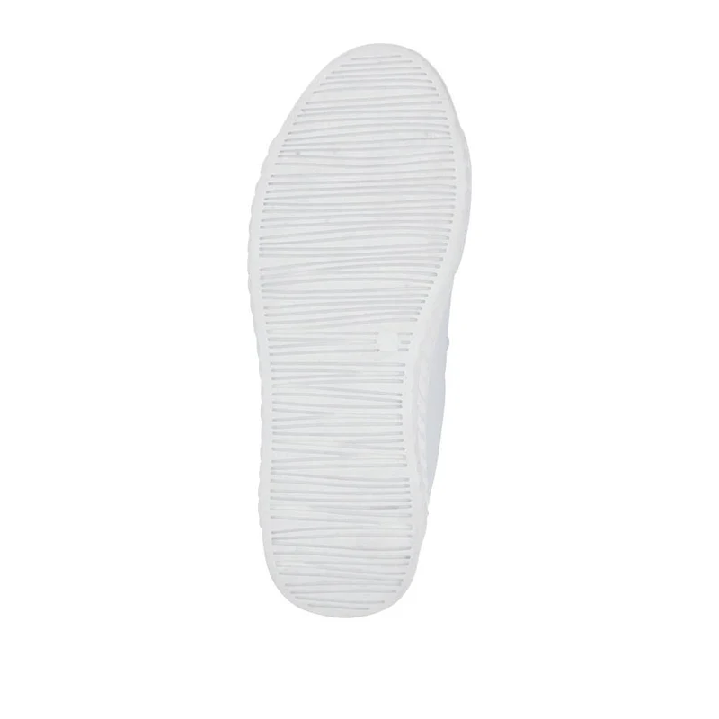 Casual Leather Trainers - BRK41000 / 326 649 - White