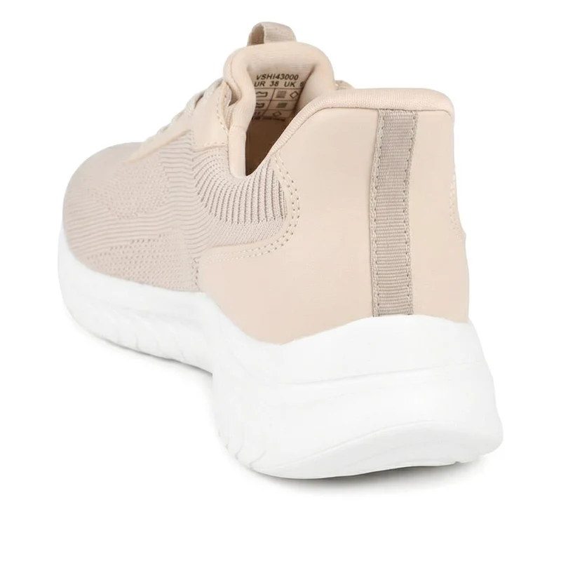 Pavers Active Easy Step In Lace Up Trainers - VSHI43000 / 329 302 - Beige