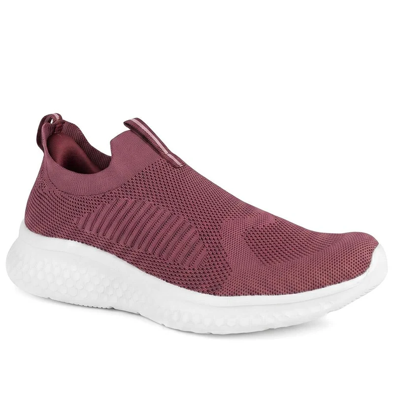 Wide Fit Memory Foam Slip On Trainers - BRK43041 / 329 070