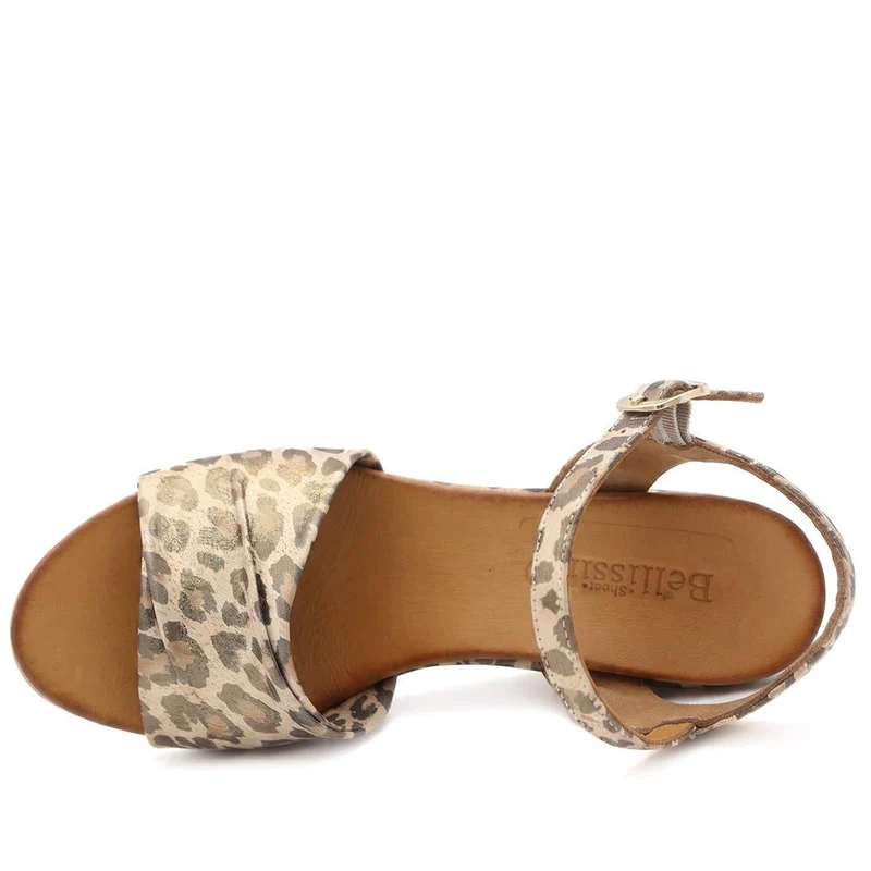 Adjustable Buckle Wedges - BELMETIN37017 / 323 773 - Leopard