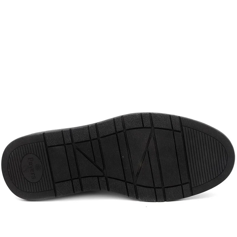 Casual Lace Up Shoes - XINGH44012 / 330 033 - Black