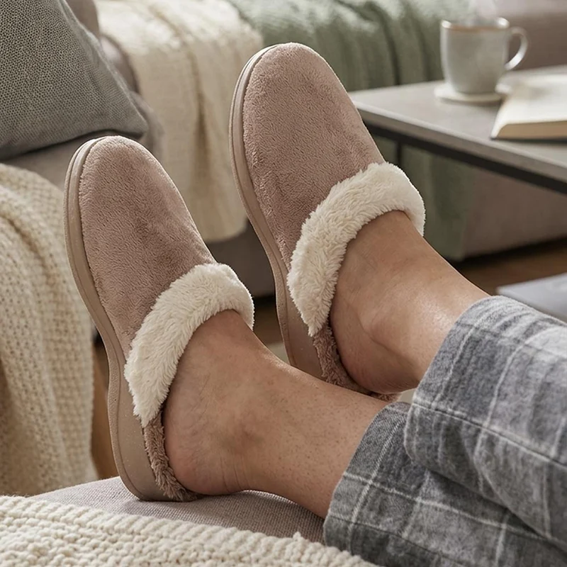 Flexible Luxury Mule Slippers - ANAT44004 / 330 347 - Natural