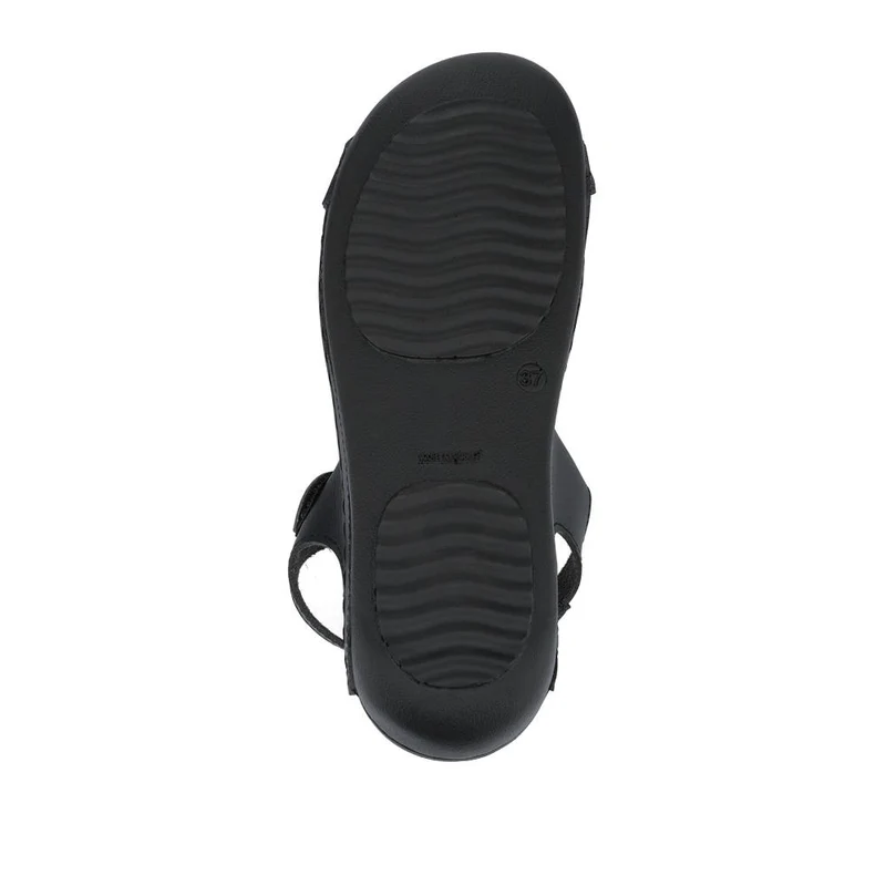 Cushioned Touch-Fasten Sandals - SERAY41003 / 327 591 - Black