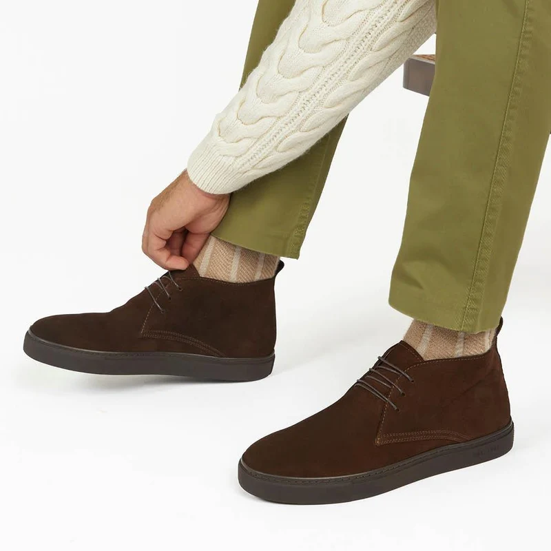 Sullivan Suede Chukka Boots - SULLIVAN / 319 268 - Brown Suede