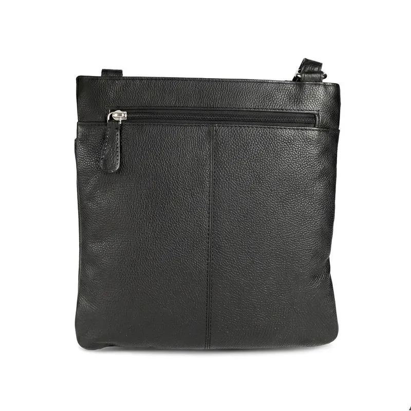 Essential Leather Crossbody Bag - LLOYD44036 / 330 478 - Black