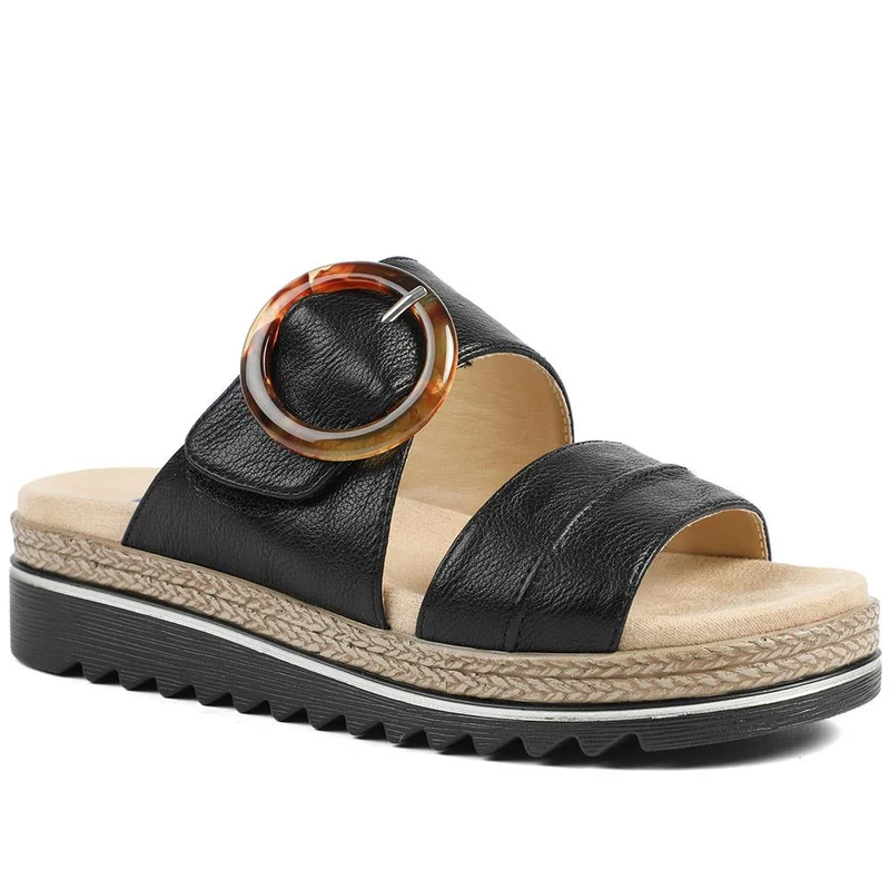 Adjustable-Fitting Mules - WBINS41023 / 327 085 - Black