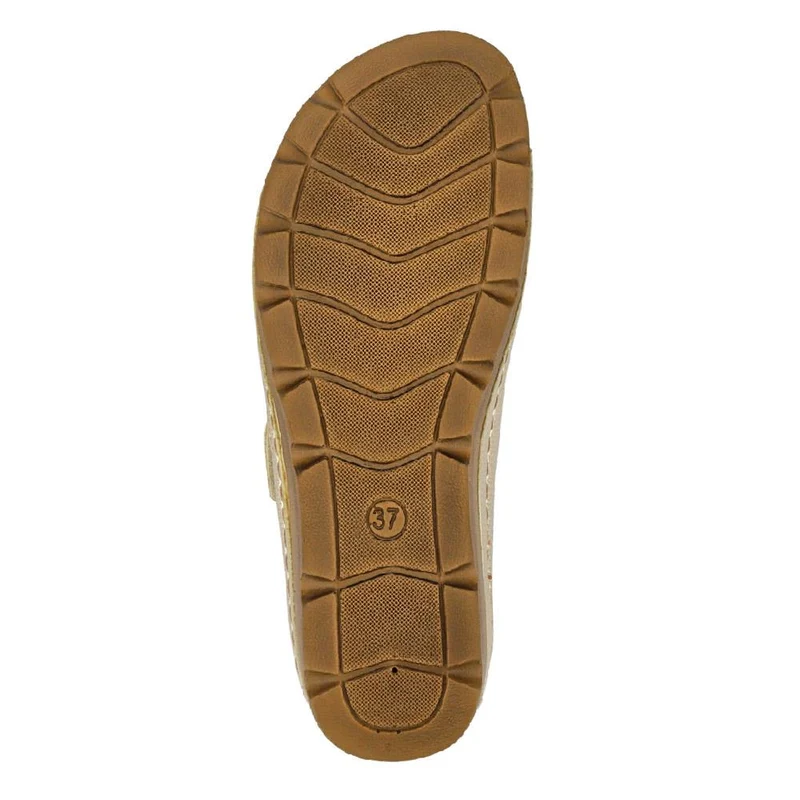 Adjustable Mule Sandals - SERAY33003 / 319 953 - Soft Gold
