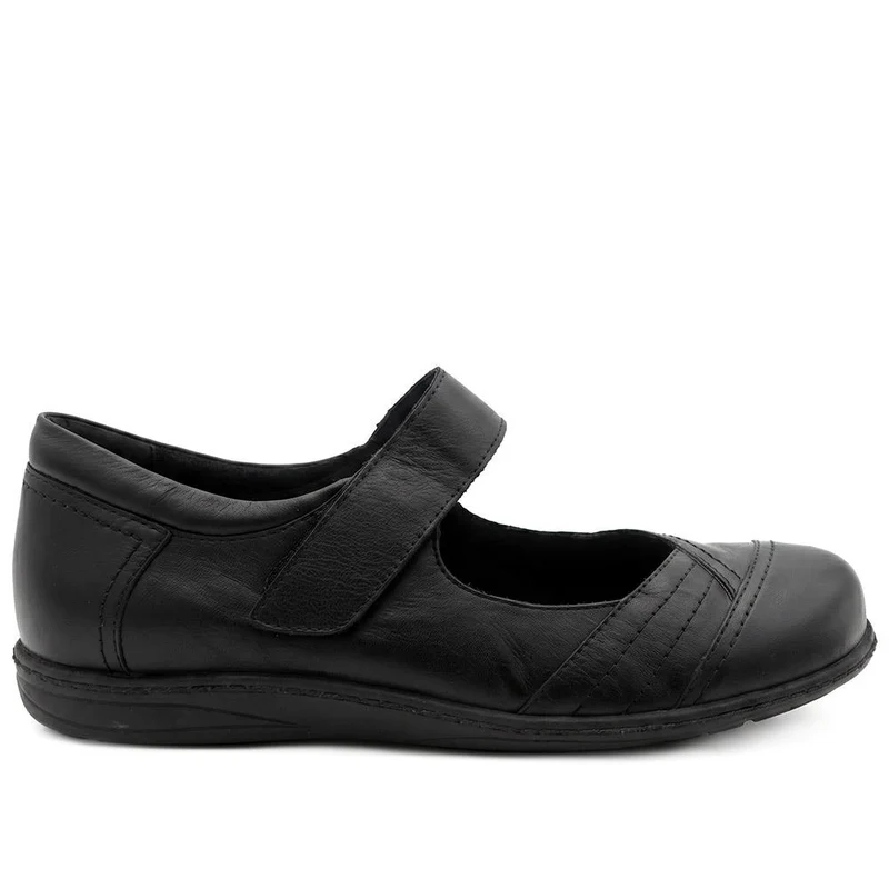 Smart Leather Mary Janes - AS44000 / 329 719 - Black