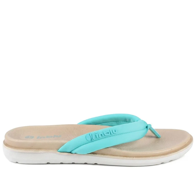 Inblu Lightweight Rubber Toe Post Sandals - INB43034 / 330 327 - Aqua