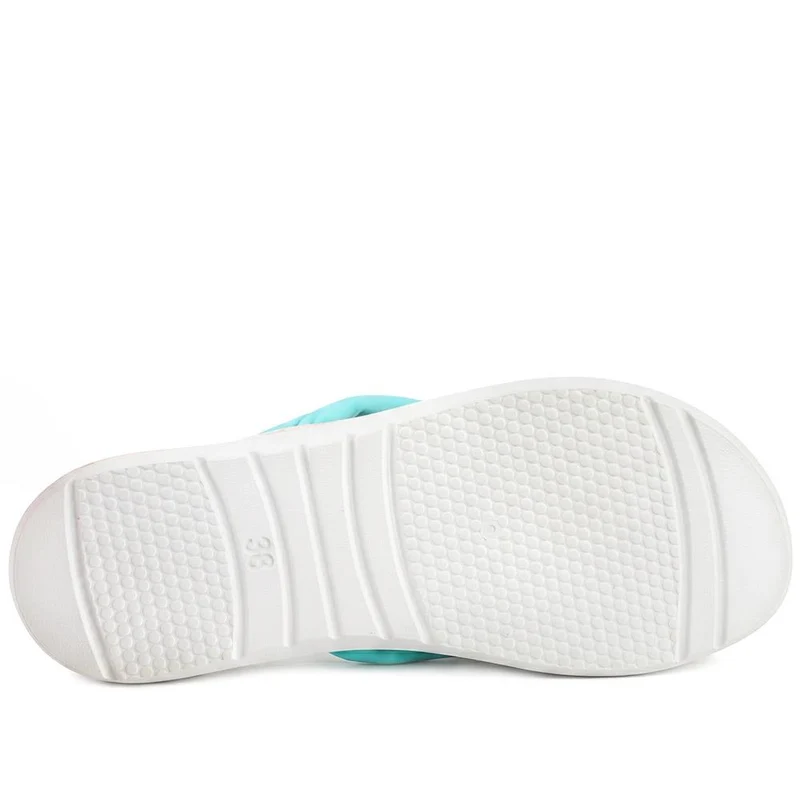 Inblu Lightweight Rubber Toe Post Sandals - INB43034 / 330 327 - Aqua