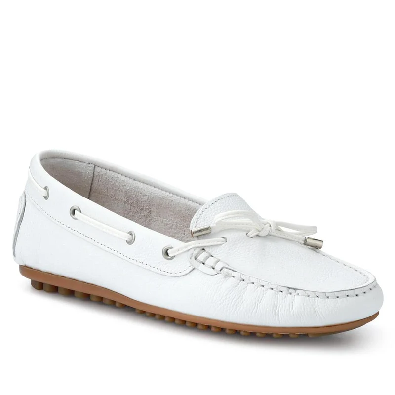 Perri Leather Loafers - PERRI / 325 191 - White